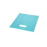 Polytragetaschen Blau 30,5x38cm PE 20 Mikron (100 Stück) [H1215BL3]