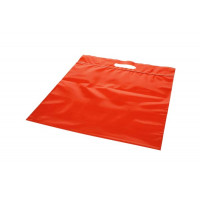 Polytragetaschen Rot 33,6x33,6 + 6,4cm 75 Mikron mit Druckverschluss (100 Stück) [ZH13RD5]