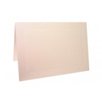 Glückwunschkarten Leinenstruktur Weiß 14x10,8cm (50 Stück) [N220]