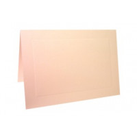 Glückwunschkarten Leinen Natur 14x10,8cm (50 Stück) [N221]