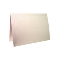 Glückwunschkarten Weiß 12,4x8,9cm Premium Platte (50 Stück) [N130]
