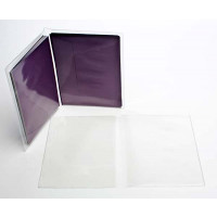 Vinyl Hüllen "Brieftasche Stil" 17,5x27cm (100 Stück) [VINA6]