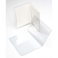 Vinyl Hüllen "Brieftasche Stil" 13,7x21,3cm (100 Stück) [VINB4]
