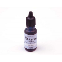 Stempelkissen Stazon Nachfüllung Azure (1 container) [SZ95INK]