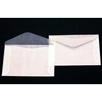 Pergaminpapier Umschläge 9x6cm (100 Stück) [G16]