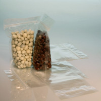 Standbodenbeutel Transparent 9,5x5,7x15,7cm | 57 Gramm (100 Stück) [ZBG35]