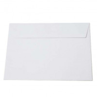 Umschläge für Rahmenkarten Weiß 18,4x13,3cm (50 Stück) [EJ00]