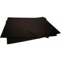 Hintergrundkarton Schwarz 20,3x30,5cm Bainbridge 100 Super (25 Stück) [BACC812]