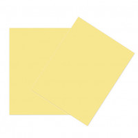 Glückwunschkarten Hellgelb 21,6x27,9cm (50 Stück) [PC406]