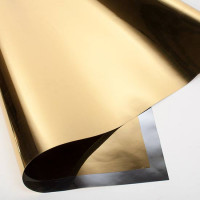 Geschenkfolien Gold metallisch 46x81cm (10 Stück) [FW1G]