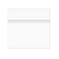 Klappenbeutel 15x11,4cm Hochtransparent (100 Stück) [B45PC]