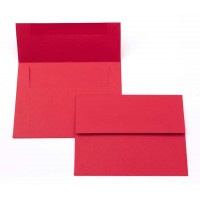 Umschläge Rot 14,6x11,1cm (50 Stück) [EC218]