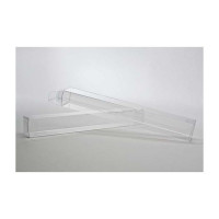 Klarsichtschachteln 2,5x2,5x20,3cm Kristallklar (25 Stück) [PLB237]