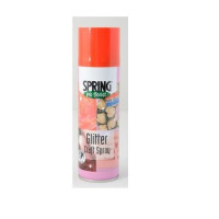 Sprühfarbe Multi Glitzer 300 ml für Bastler und Floristen (1 Dose) [HV-SG300MU]