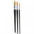 Gold Line Pinsel, Set, L 31,5+33+33 cm, B 8+12+18 mm, rund, 3sort. [HOB-100277]