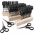 Kinderscheren mit Ständer - Sortiment, L 14 cm, 1 Set, Schwarz, Kaiserbaum [HOB-11199]