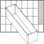 Einsetz-Box, Größe 163x39 mm, H 47 mm, Modell A9-3  , 1Stck [HOB-13332]