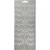 Sticker, Blatt 10x23 cm, Silber, Kreuze, 1Bl. [HOB-170013]