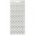 Sticker, Blatt 10x23 cm, Silber, Herzen, 1Bl. [HOB-170018]