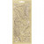 Sticker, Blatt 10x23 cm, Gold, perlemor guld, Federn, 1Bl. [HOB-170129]