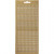 Sticker, Blatt 10x23 cm, 1 Bl., Gold [HOB-170220]