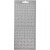 Sticker, Blatt 10x23 cm, Silber, Schneeflocken, 1Bl. [HOB-170243]