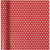 Geschenkpapier, B 70 cm, 80 g, 4 m, Weiß, Rot [HOB-190110]