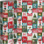 Geschenkpapier, B 57 cm,  80 g, Englische Weihnachten, 150m [HOB-19018]