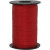 Kräuselband, B 10 mm, Rot, Glitter, 100m [HOB-202414]