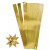 Papierstreifen für Fröbelsterne, B 10 mm, D: 4,5 cm, Gold, 100Streifen, L 45 cm [HOB-20713]