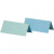 Tischkarten, Helltürkis/Dunkeltürkis, Größe 9x4 cm,  250 g, 25Stck. [HOB-220008]