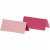 Tischkarten, Größe 9x4 cm, 250 g, 25 Stck., Rosa/Pink [HOB-220009]