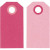 Geschenkanhänger, Pink/Rosa, Größe 6x3 cm,  250 g, 20Stck. [HOB-234009]