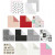 Design Paper, sheet 30.5x30.5 cm, 120 g, 61 sheets, silver [HOB-256889]