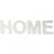 Buchstaben, HOME, H 17,5 cm, Tiefe 4,5 cm, Weiß, 1Set [HOB-25774]