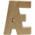 Buchstabe, groß, AE, H 20,5 cm, B 16 cm, 1Stck, Stärke: 2,5 cm [HOB-26597]