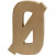 Buchstabe, groß, Ø, H 20,5 cm, B 14,5 cm, 1Stck, Stärke: 2,5 cm [HOB-26598]