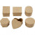 Mini-Schachteln, D: 4-6 cm, H 3 cm, 6Stck. [HOB-268003]