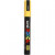 Uni Posca Marker, Strichstärke: 2,5 mm,  PC-5M , Gelb, Medium, 1Stck [HOB-276044]