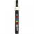 Uni Posca Marker, Strichstärke: 2,5 mm,  PC-5M , Weiß, Medium, 1Stck [HOB-276052]