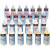 Fenstermalfarbe - Sortiment, Sortierte Farben, 25x80ml [HOB-30400]