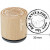 Holzstempel, D: 30 mm, H 35 mm, INVITATION sace the date, 1Stck [HOB-32343]