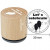 Holzstempel, D: 30 mm, H 35 mm, Let's celebrate, 1Stck [HOB-32351]