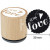 Holzstempel, D: 30 mm, H 35 mm, With love, 1Stck [HOB-32362]