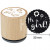 Holzstempel, D: 30 mm, H 35 mm, It's a girl!, 1Stck [HOB-32381]