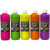 Textilfarbe - Sortiment, sortierte Farben, Neon, 5x500ml [HOB-34228]