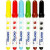 Fasermaler, Strichstärke: 1-3 mm, D: 5 mm, Sortierte Farben, 6Stck. [HOB-37290]