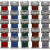 Nylon-Schnur - Sortiment, Stärke: 1 mm, 5x5 Pck., sortierte Farben [HOB-41748]