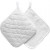 Pot Holders, size 20x20 cm, 145 g/m2, 1 pair, white [HOB-444600]