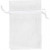 Organza Bags, size 7x10 cm, 10 pcs, white [HOB-4743901]